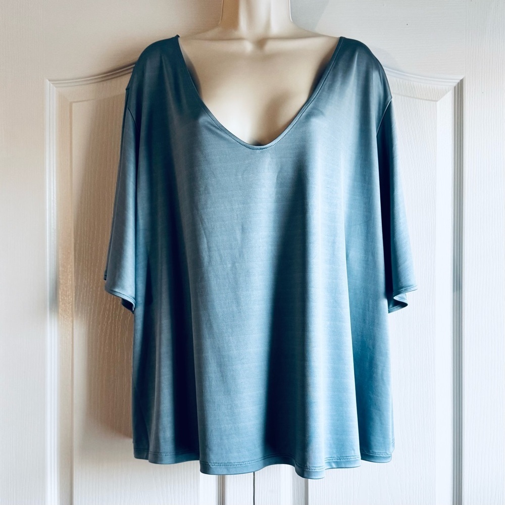 Vince Silky V Neck Top